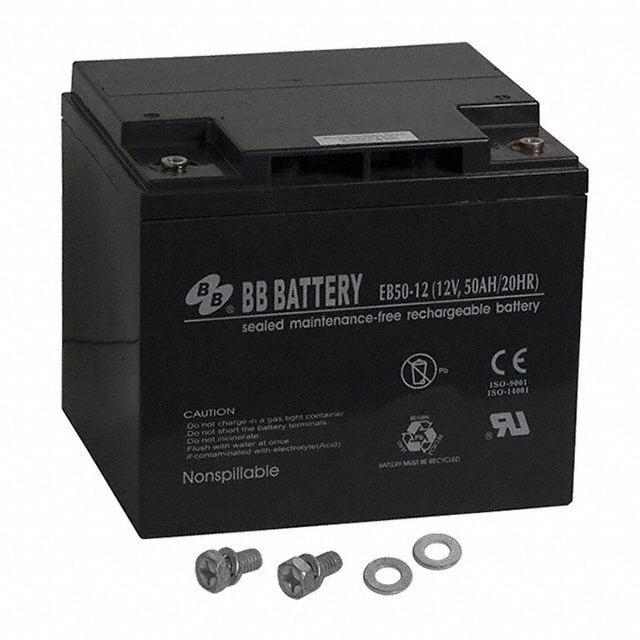 EB50-12-I2 B B Battery  Piles rechargeables (secondaires)